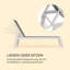 165 cm Long Single Chaise-42115046