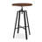 Carreira Modern Adjustable Round Bar Table Pub Table-1810613073