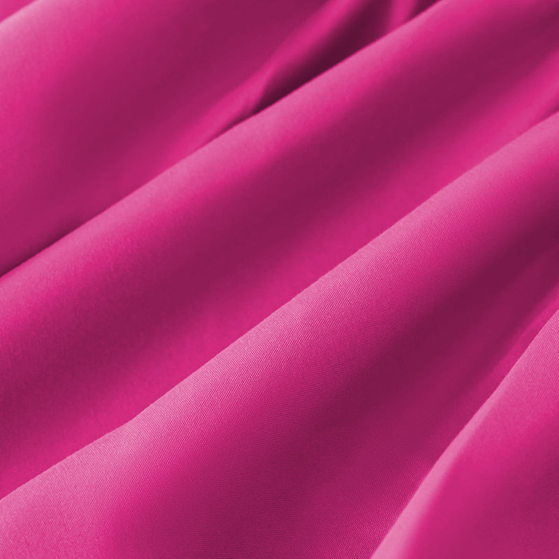 Super Soft Extra Deep Pocket Microfiber Brushed Fitted Sheet, Pink, Single (3')