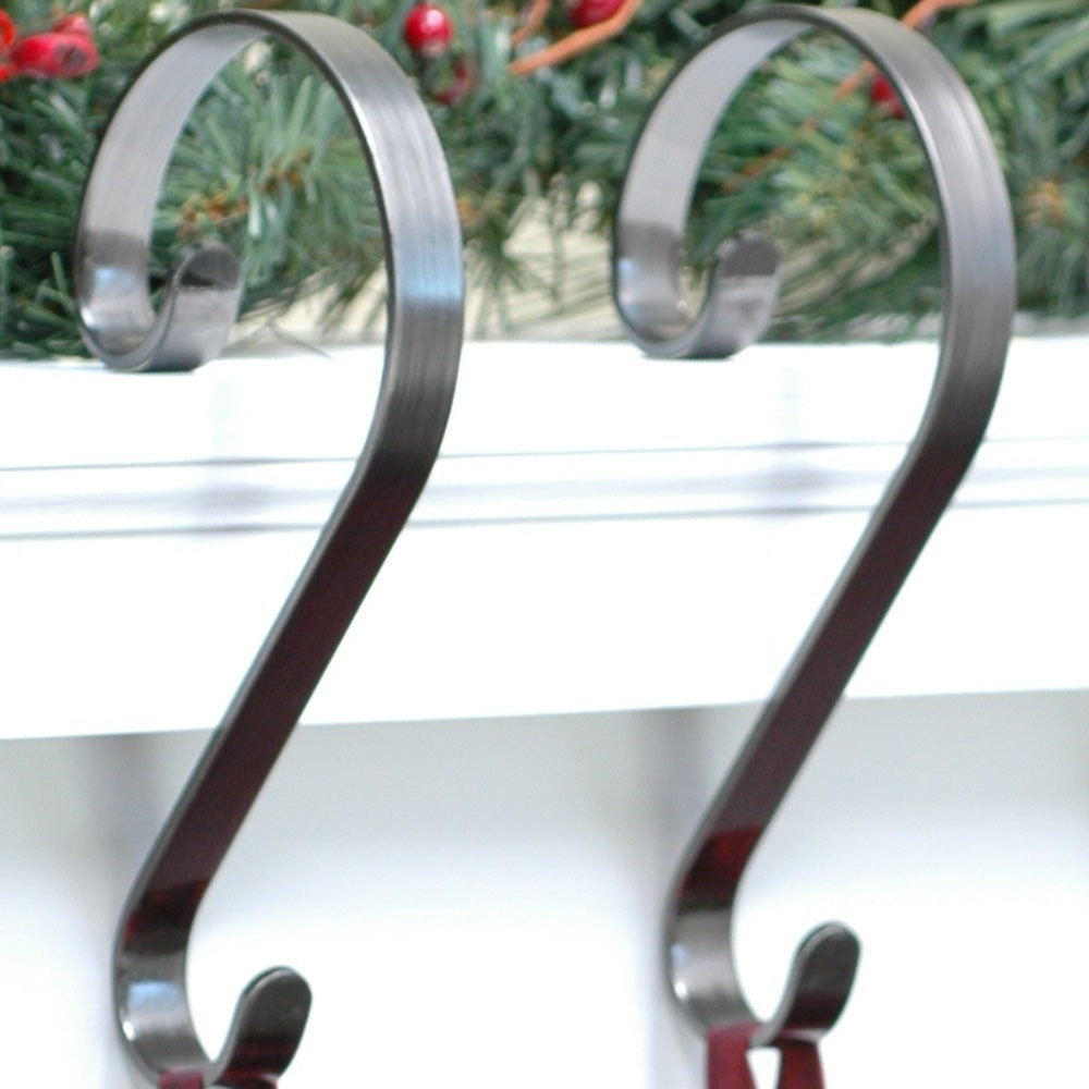 Stocking Holder, Pewter