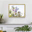 Fleurs printanières - reproduction encadrée - réversible