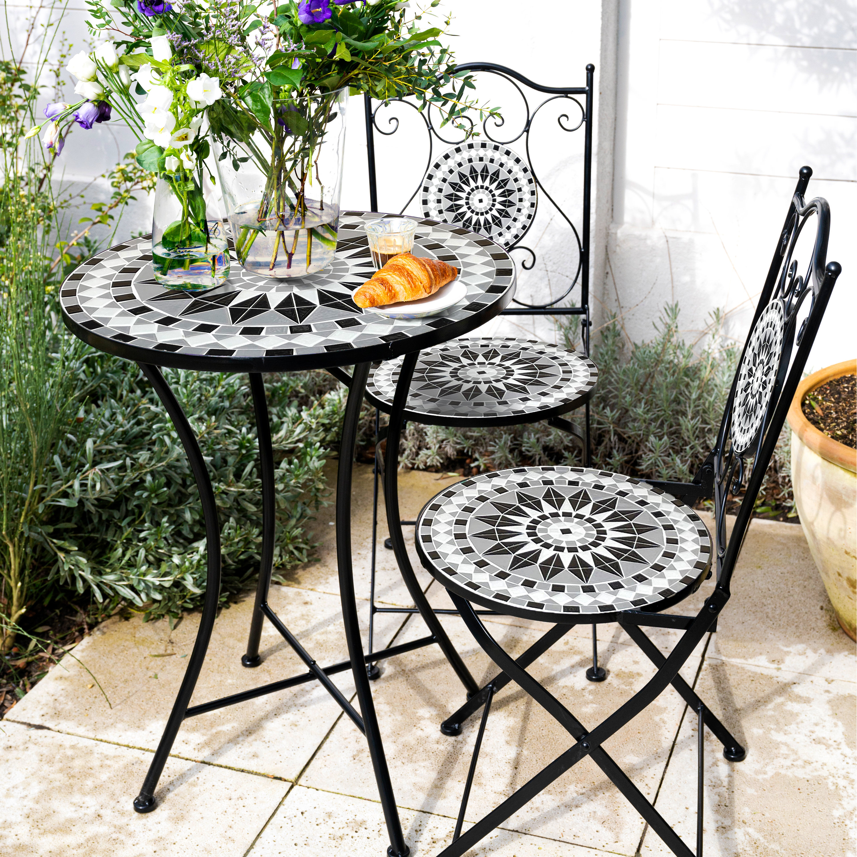 Patio Set Wilko Bistro Table And Chairs Outdoor Furniture Wilko
