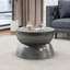 Table basse en métal martelé-268728739