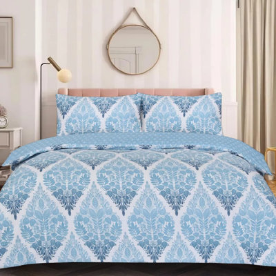 Cotton Duvet Cover Set with Pillowcases Included
