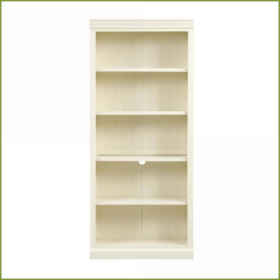 Suite de bibliothèque moderne 83 niveaux à 83 niveaux avec lumière DEL 83 | Tablettes réglables | Beige & amp; Jaune | Bois massif et panneau de fibres à densité moyenne