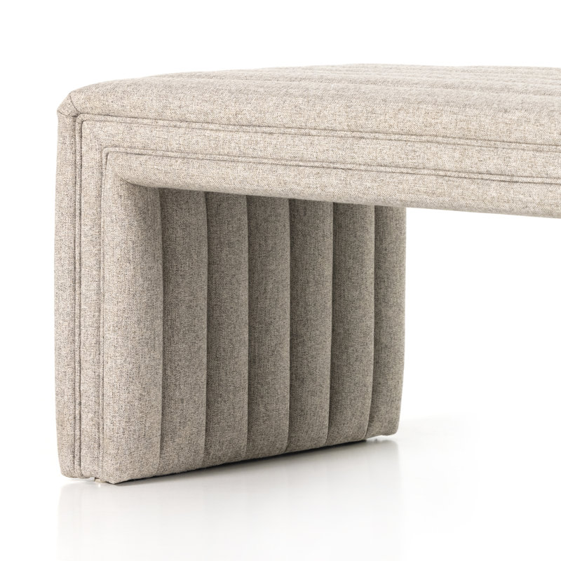 Banc rembourré 61 po Brandt, Naturel d'Orly