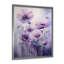 Violet Veil Delicate Poppies Moment - coquelicots, art mural-1220019335-1220019334