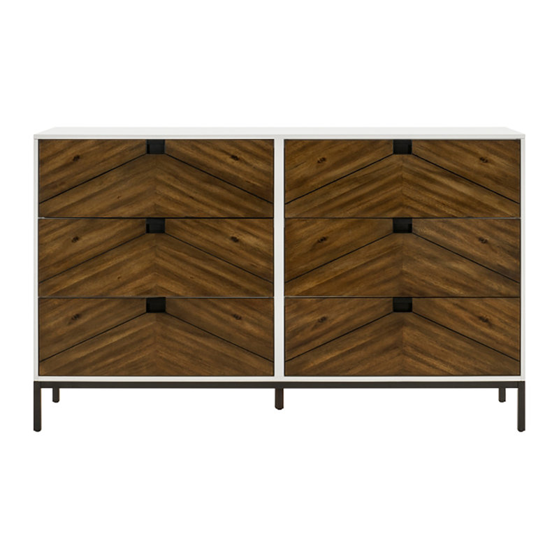 Commode 6 tiroirs Linddsy