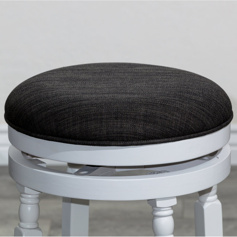 Tabouret de bar, finition, siège, Blanc, Black