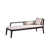 Chaise longue à accoudoir droit sélectionné