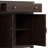 67"W Solid Wood 4-Shelf Sideboard Buffet Storage Cabinet with 2 Drawers