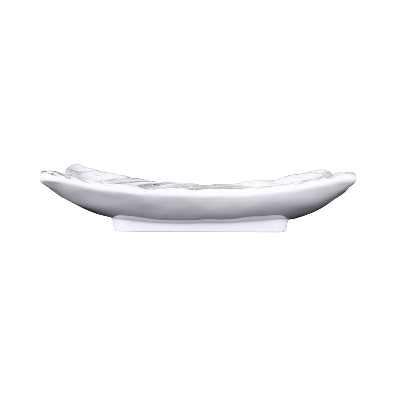 Van Gogh Rectangular 7.1" Melamine Plate, Black