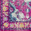 Tapis rose tissé à la machine Adelia-529072539