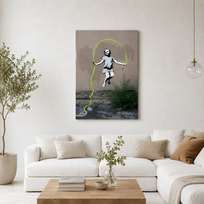 Peinture décorative sur toile