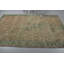 Grand tapis turc Anatolian rétro tissé à la main en vert vibrant pour la chambre à coucher et la salle à manger