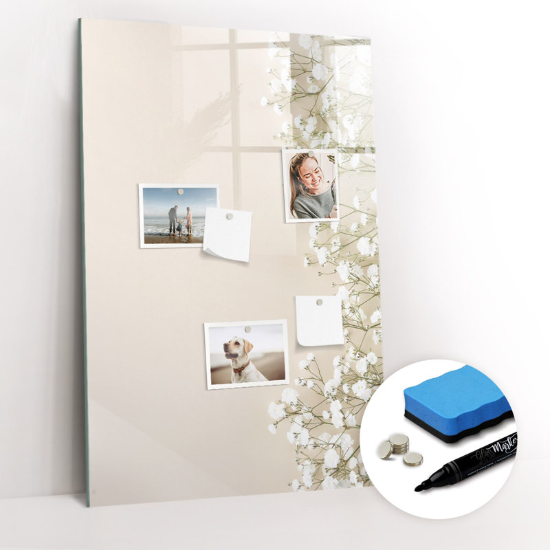 Magnetic Glass Dry Erase Board