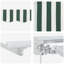 VidaXL Polyester Cover Retractable Patio Awning-126173457-126173459