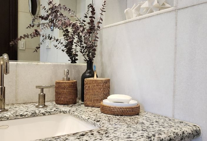 Ceramic Soap Dish, Honey Brown