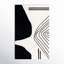 Tapis ivoire / noir Felipe-70712241