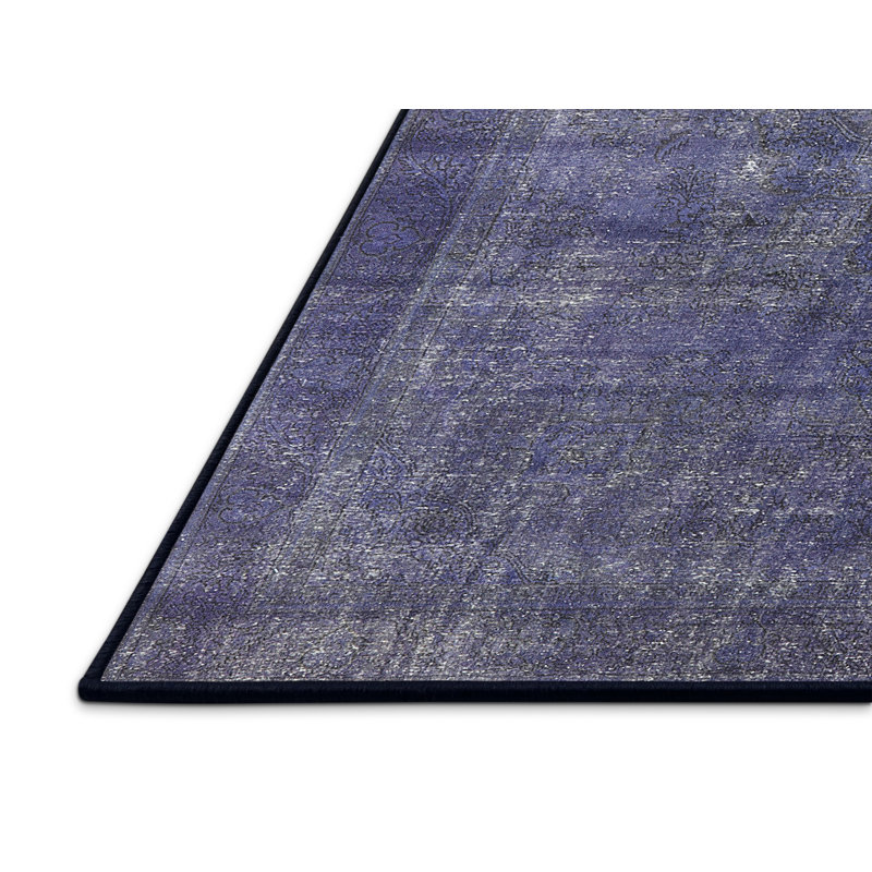 Tapis oriental bleu, Rectangle 5 pi x 8 pi