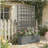 Trellis Planter Box,Raised Garden Bed,Vegetable Box-129086867