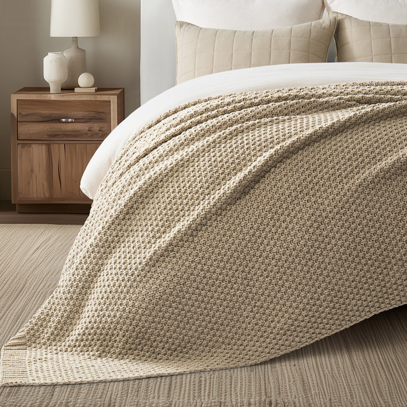Jeté Chunky, L 108 po x l 92 po, Dune de sable