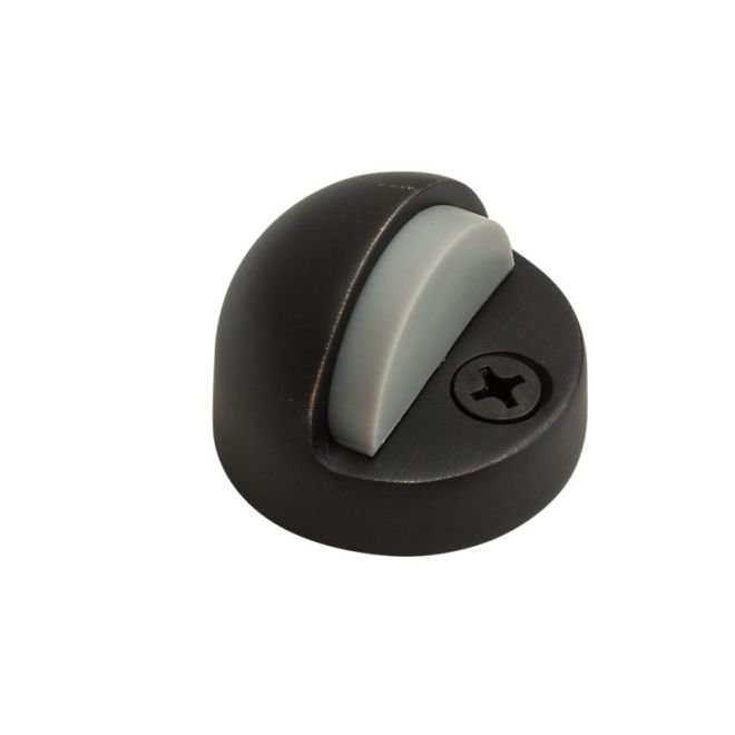 Dome Bumper Floor Mount Stop, Venetian Bronze, 1.23" H x 1.97" W x 1.91" D