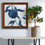 Indigo Oranges II - Toile encadrée de qualité supérieure - prête à être accrochée-1583240232-1583240230