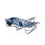 Chaise de plage inclinable