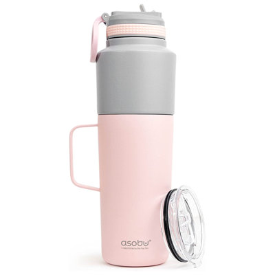 Asobu 887ml Double Wall Insulated Stainless Steel Water Bottle