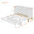 Queen Size Murphy Bed, White-1153602830