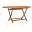 Table basse pliable en bois