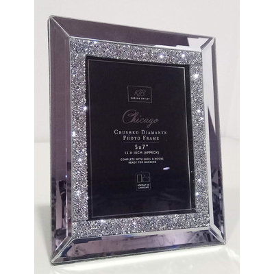 Naco Silver Glass Single Picture Frame