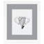 Cadre pour photo simple blanc mat 10 "x 20"-70819429