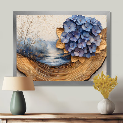 Isabelita hortensias sur un dessus de motif imprimé l 1E5262A0-098E-486D-A911-9078B29451Bf.png - Hortensia grand art mural