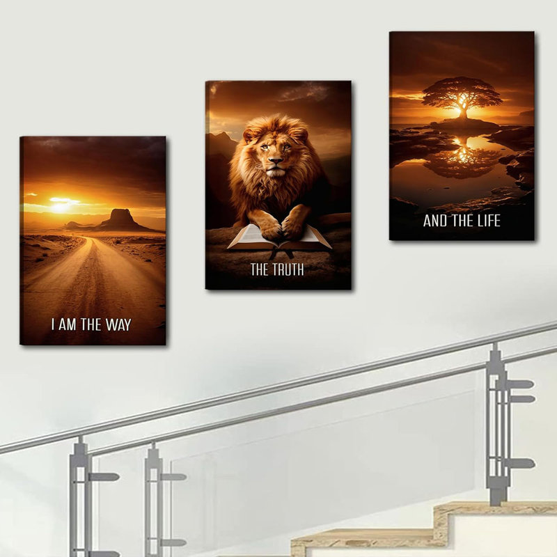 3 Piece Wrapped Canvas Print