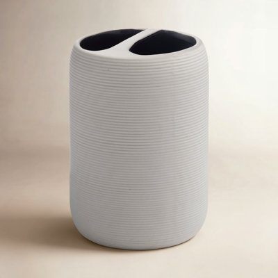 Hygge Porcelain China Toothbrush Holder