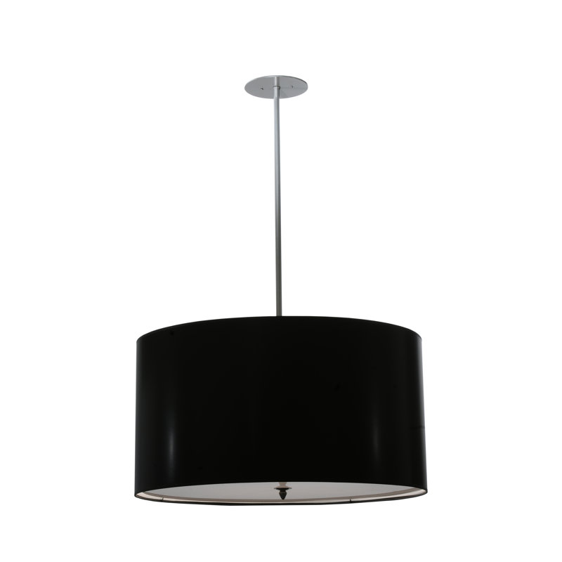 4 - Light Pendant, Brushed Nickel