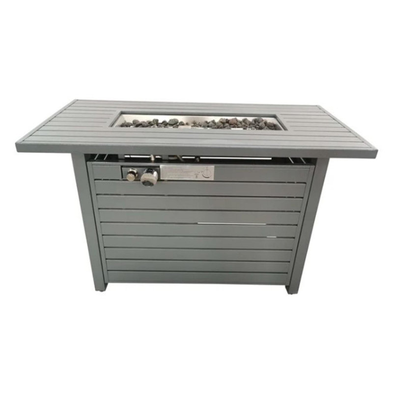 Outdoor Fire Pit Table with Lid
