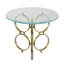 Table de bout en verre