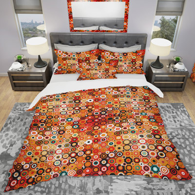Ensemble de housse de couette moderne et contemporaine