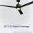 Valen 60" Indoor/Outdoor Ceiling Fan with LED Light, 6CCT Dimmable, Ceiling Fan with Light and Remote - Matte Black-524307759-524307758