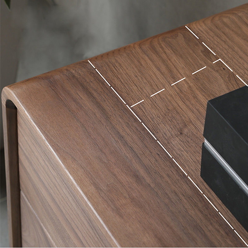 Modern simple storage cabinet TV stand