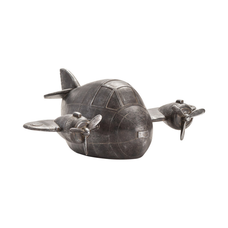 Vintage Airplane Sculpture