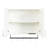 Bathroom Wall Cabinet With Adjustable Shelf, Towel Rack, 5 Hooks - White, 15Mm Particle Board 3Mm , Over Toilet Space Utilization, 32.05*11.87*30.12In Cabinet, Hooks, Board, Bathroom, Kitchen, Utility