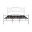 Lit plateforme en métal blanc-129428671-129428674