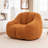 Compression Soft Teddy Fabric Tufted Memory Sponge Foam Filled Bean Bag Chair-1680958979