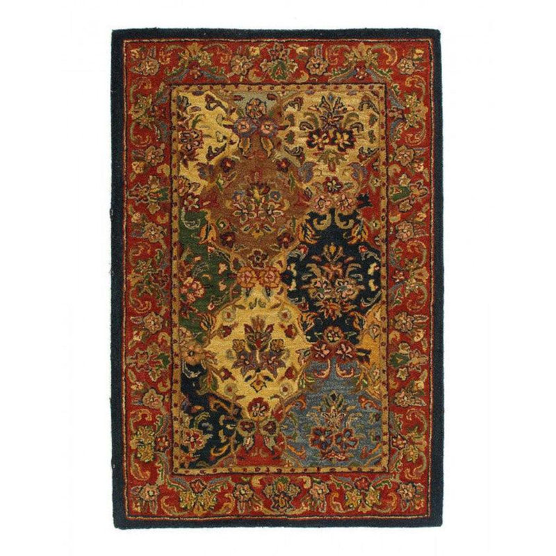 Jerud Oriental Area Rug in Gold