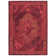 Tapis oriental rouge Goutier Saxon Sultan
