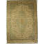 Tapis unique Oushak de style turc anatolien vieilli 10 pi 2 po x 14 pi One-of-a-Kind